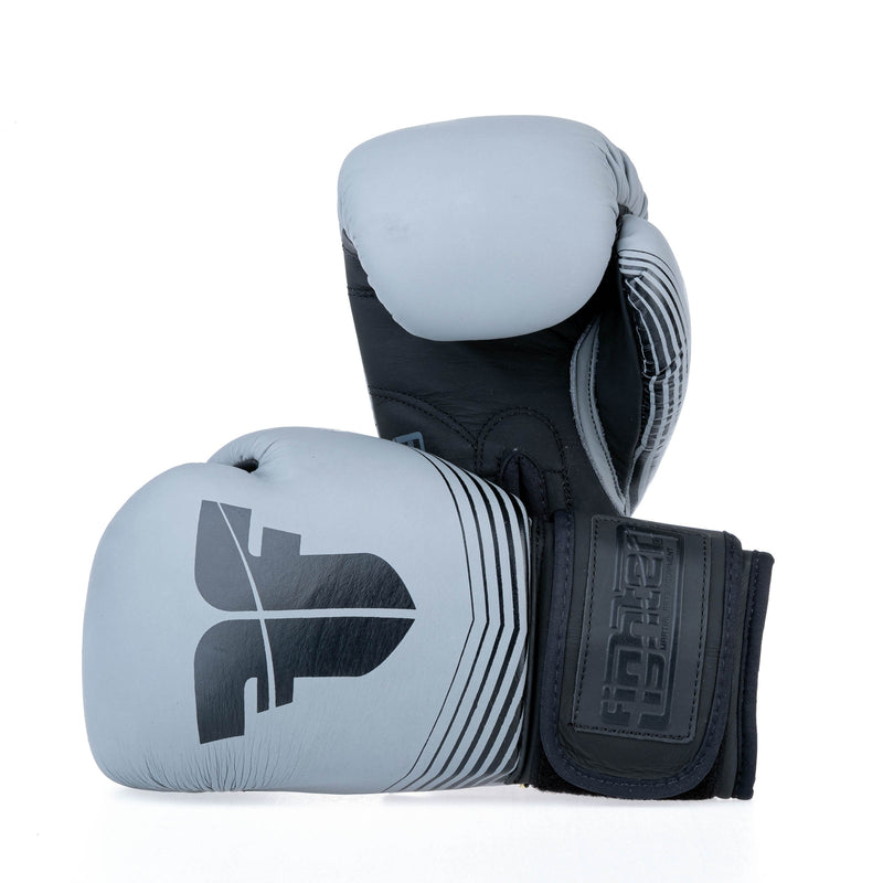 Boxerské rukavice Fighter SPLIT Stripes - šedá