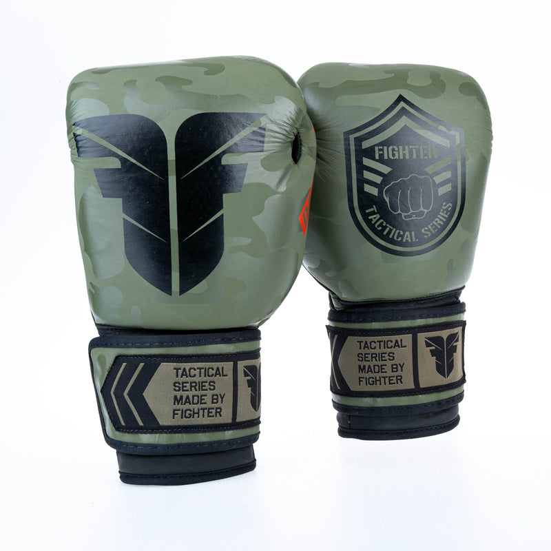 Boxerské rukavice Fighter Tactical - khaki