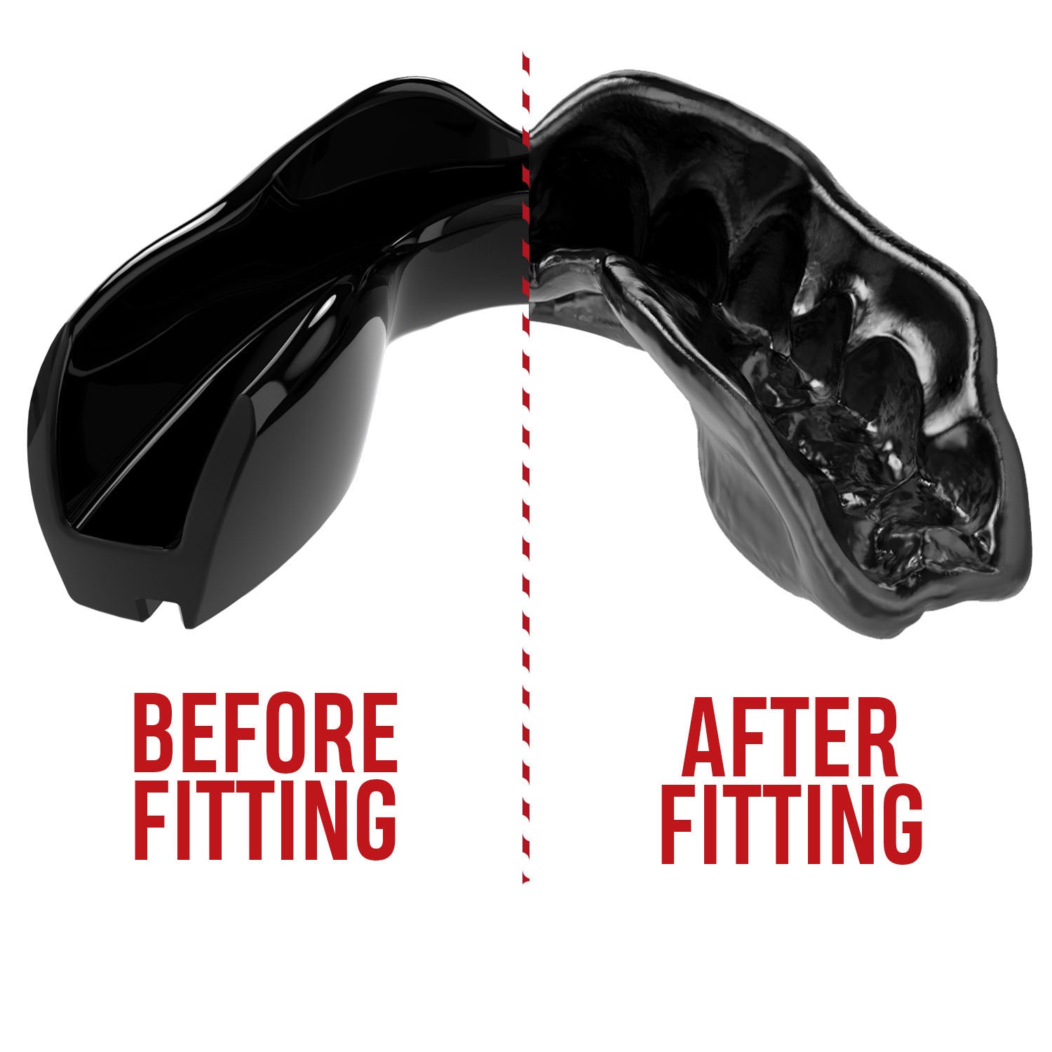 SAFEJAWZ chrániče zubů Intro Black Senior, SJBLACKa