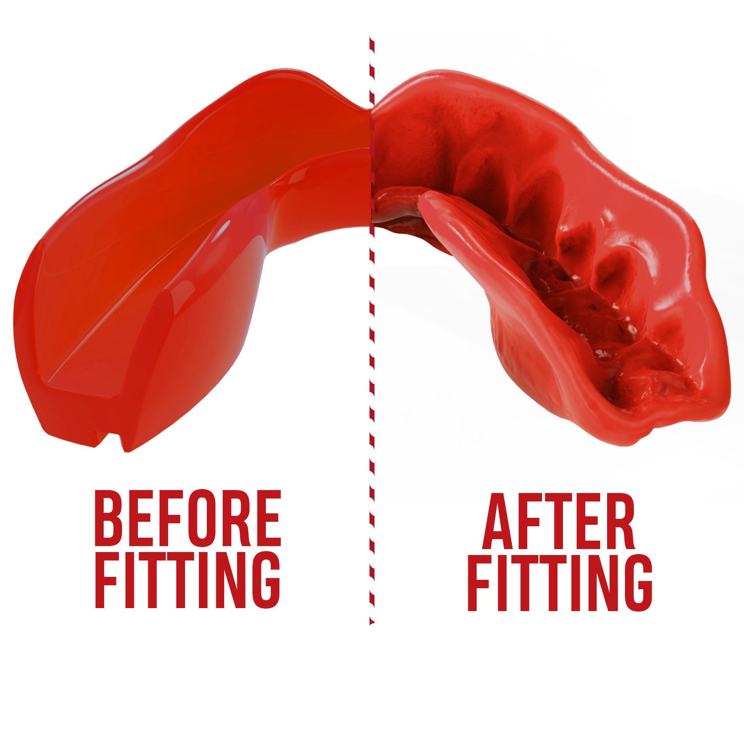 SAFEJAWZ chrániče zubů Intro Red Junior