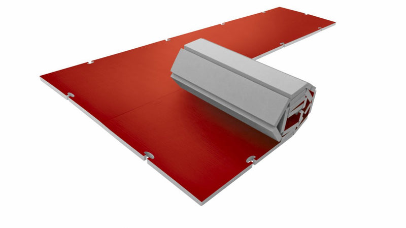 ProGame tatami Tis Roll 400 x 100cm - červená