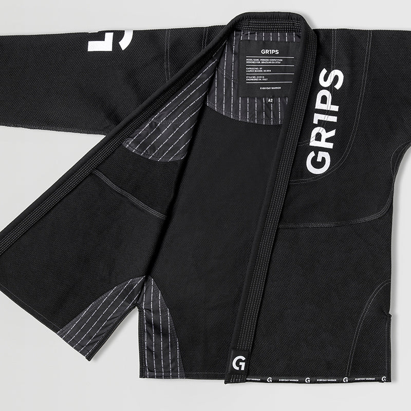 Gr1ps BJJ kimono Primero Competition - černé, G10118-BLK