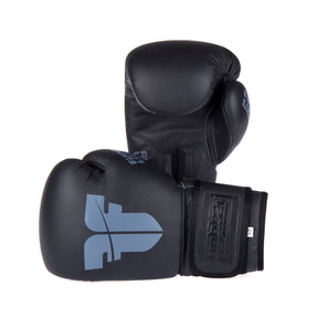 Boxerské rukavice Fighter SIAM - černá, FBG-003B - view-1