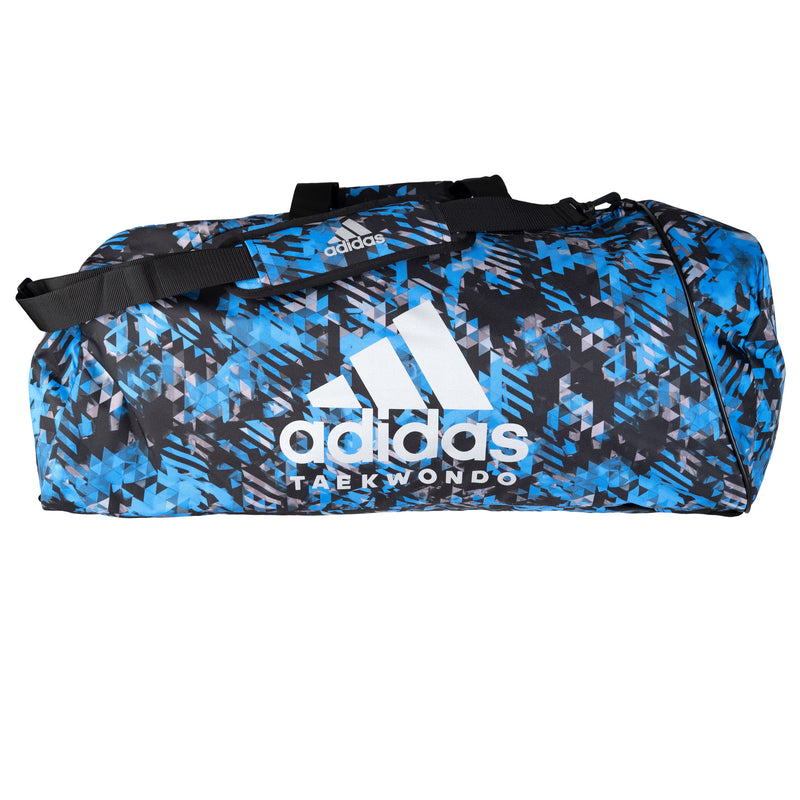 Sportovní taška adidas Taekwondo 2in1 - modrý maskáč, ADIACC058T