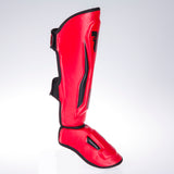 Chrániče holení Fighter Thai Ergo - červená/černá, FSG-004RB