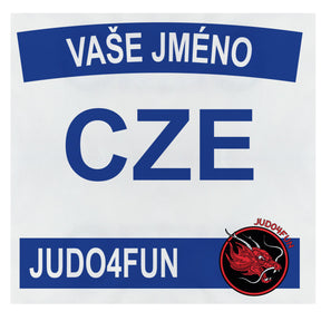 BACKNUMBER JUDO4FUN 35x34 cm, BCKJ3534J4F - view-1