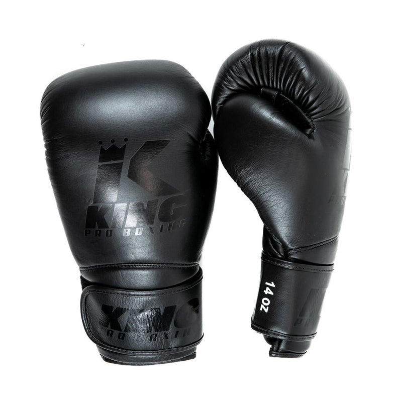 King Pro Boxing boxerské rukavice - černá, KPB/BG-STAR12