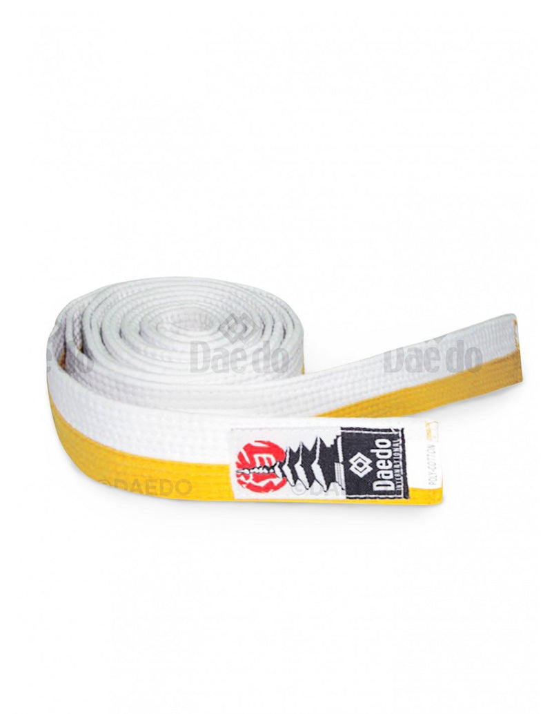 Pásek Daedo - bílá/žlutá, CI1502