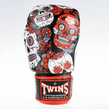 Boxerské rukavice Twins Skull4 - červená, SKULL4 - view-6