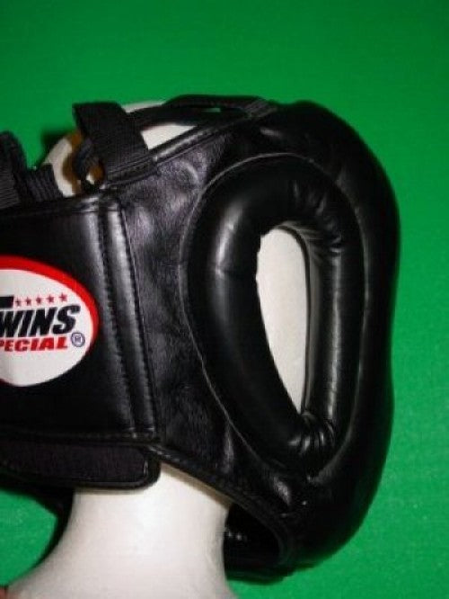 Přilba Twins s lícnicemi - černá, HGL-3