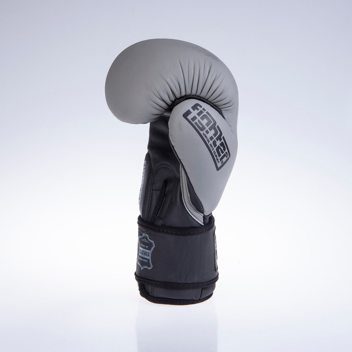 Boxerské rukavice Fighter SIAM - šedá, FBG-003G