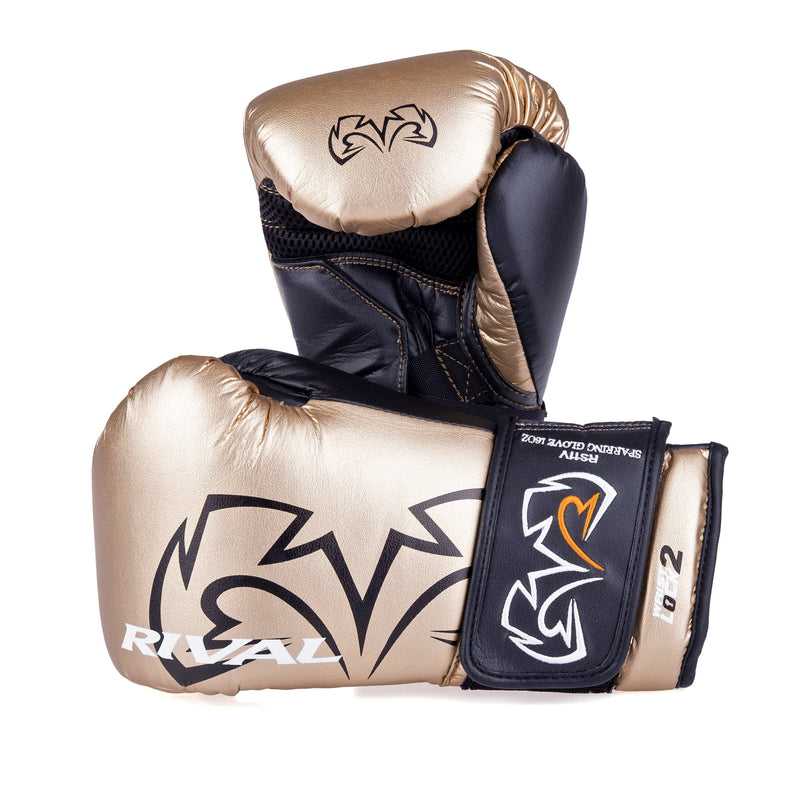 Boxerské rukavice Rival Evolution - zlatá, RS11V-GLD