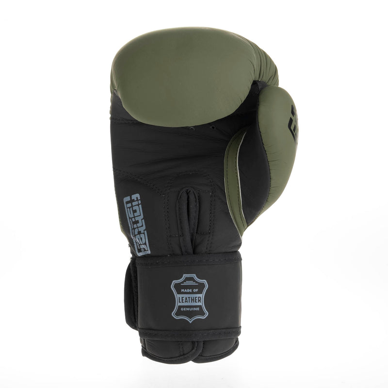 Boxerské rukavice Fighter SIAM - Khaki, FBG-003KB