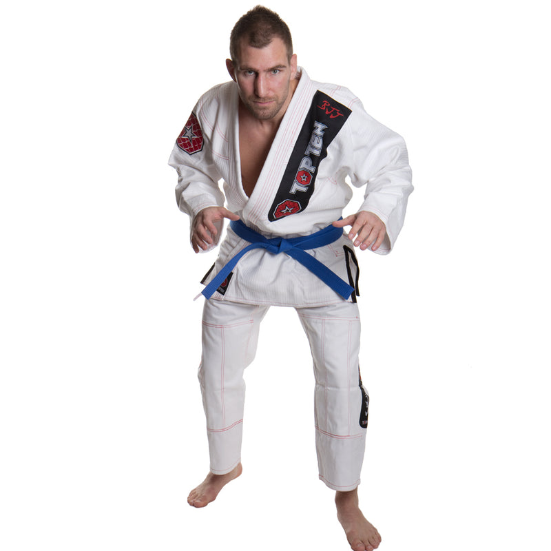 TOP TEN MMA BJJ Kimono - bílá, 1512-1