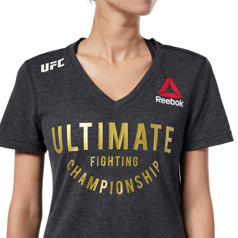 Reebok UFC Fight Night Champ Walkout Jersey dámské triko - černá, DM5169