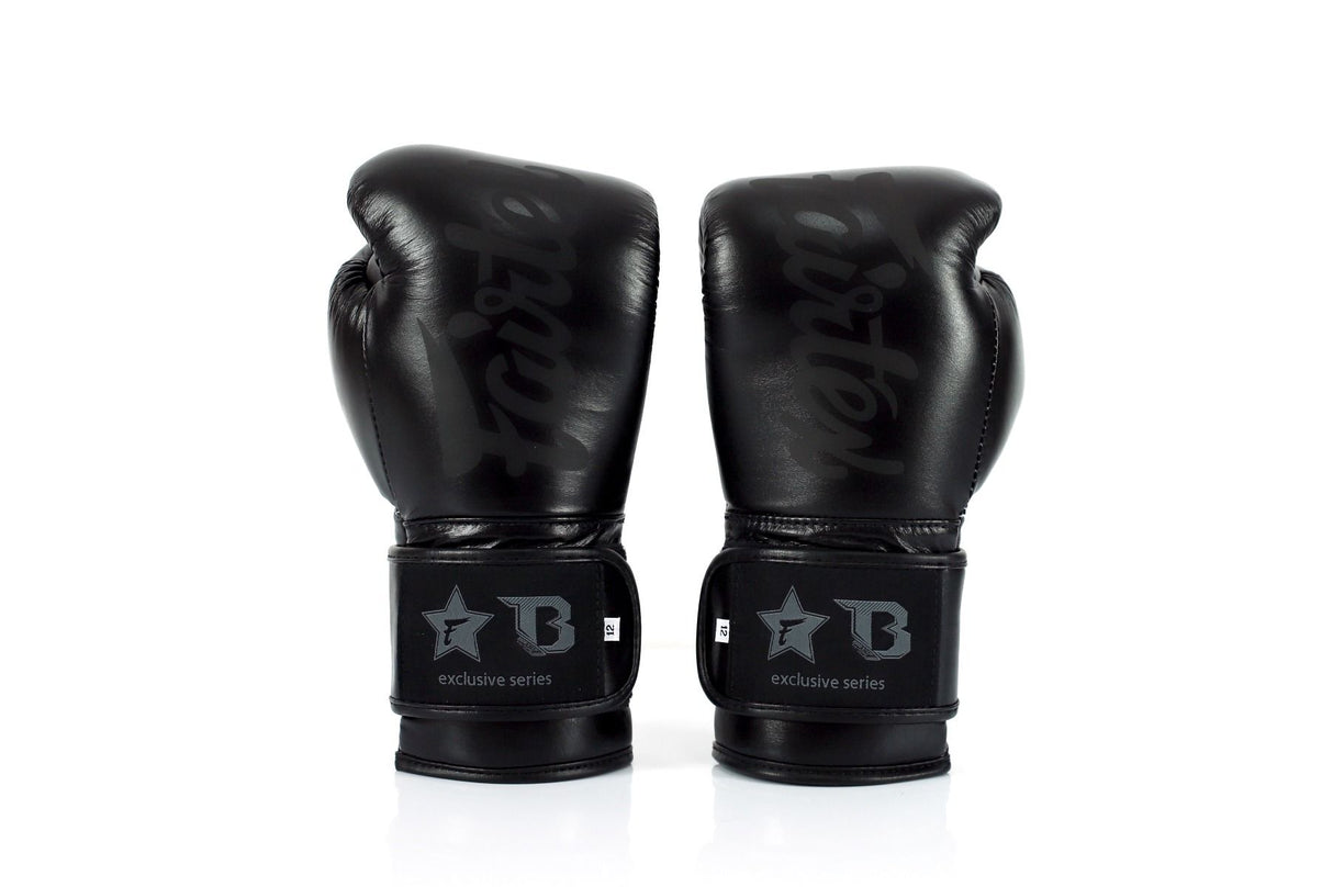 Fairtex boxerské rukavice Booster series - černá