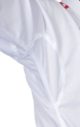 Hayashi kumite kimono AirDeluxe - WKF approved, bílá/červená, 0474-11