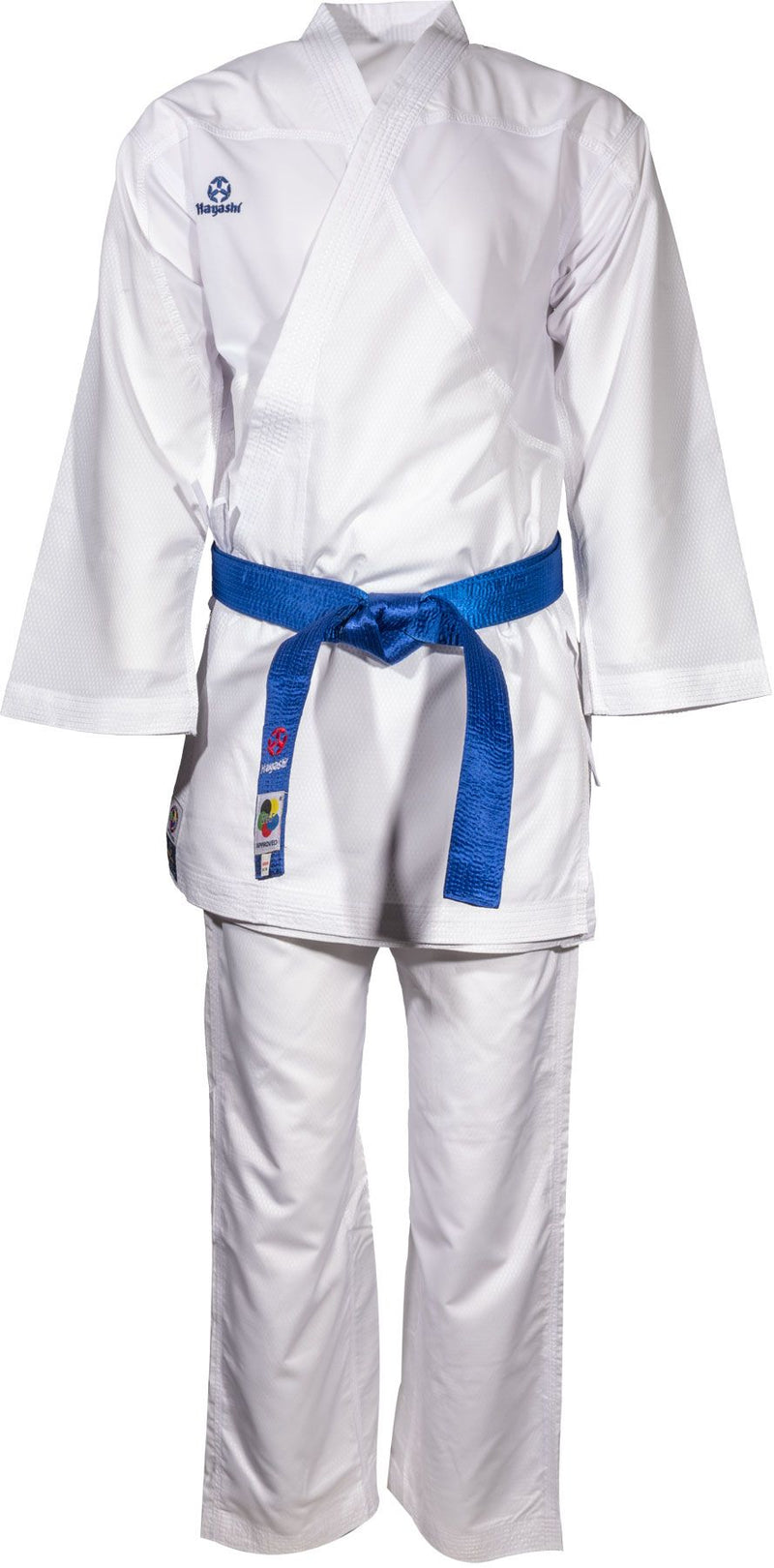 Karate-gi Hayashi PREMIUM KUMITE modrá výšivka, 0473-16