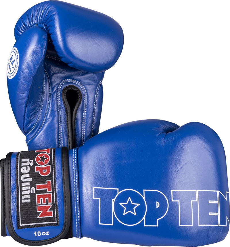 Top Ten IFMA Boxerské rukavice Mad - modrá
