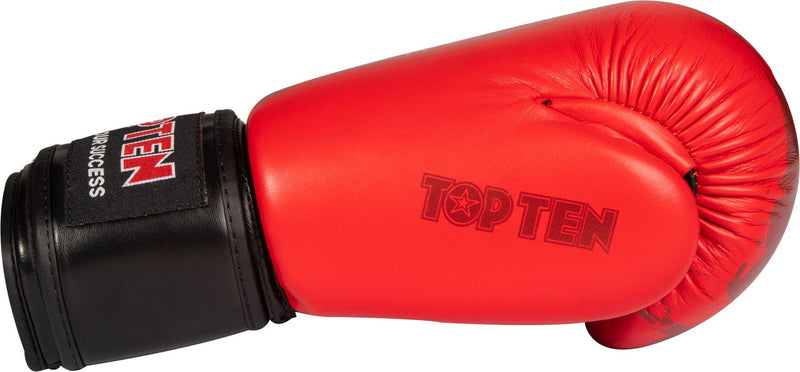 Boxerské rukavice TOP TEN Power - červená, 20662-4