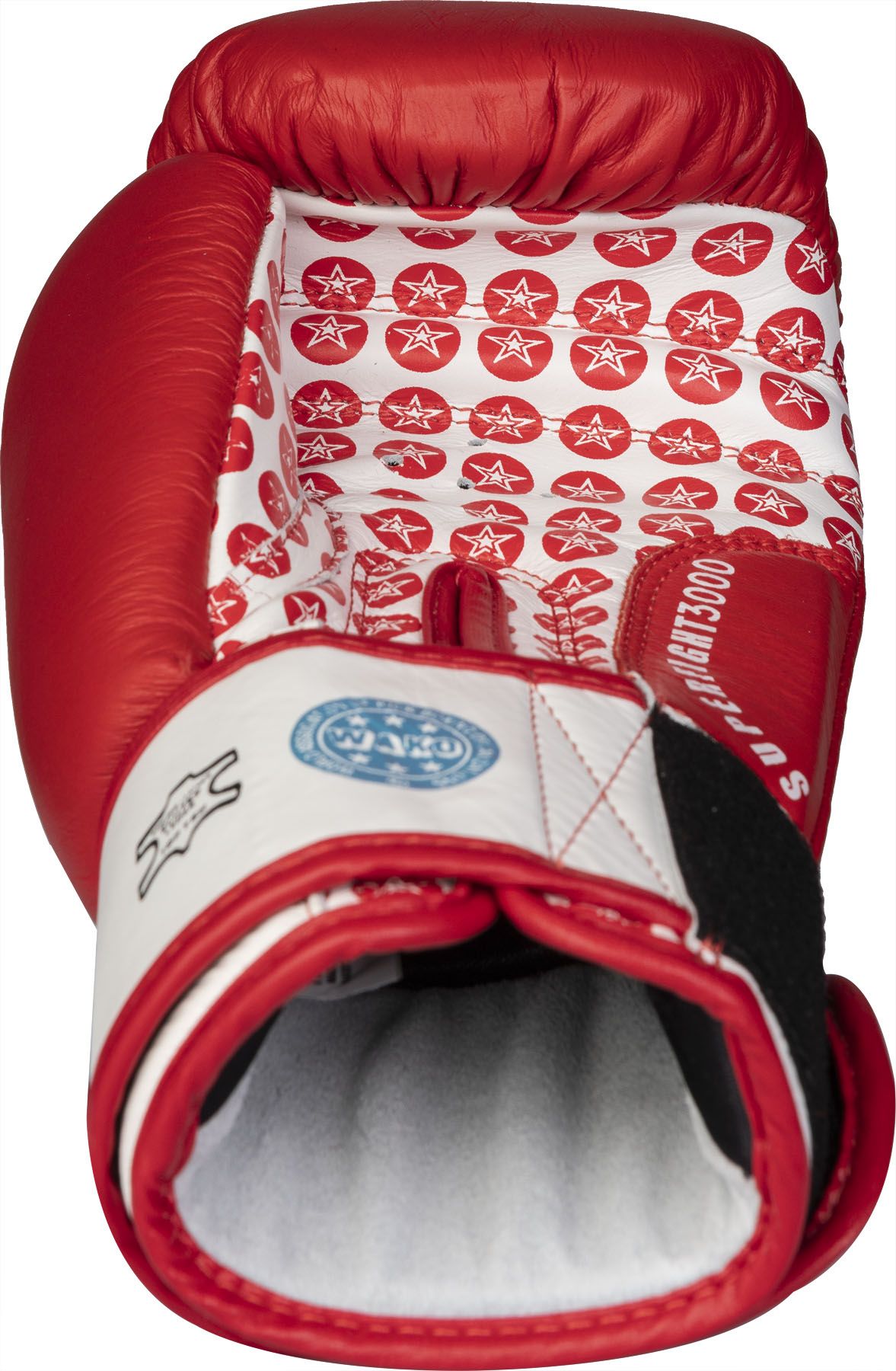 Boxerské rukavice Top Ten Superfight 3000 - červená/bílá, 20411-4