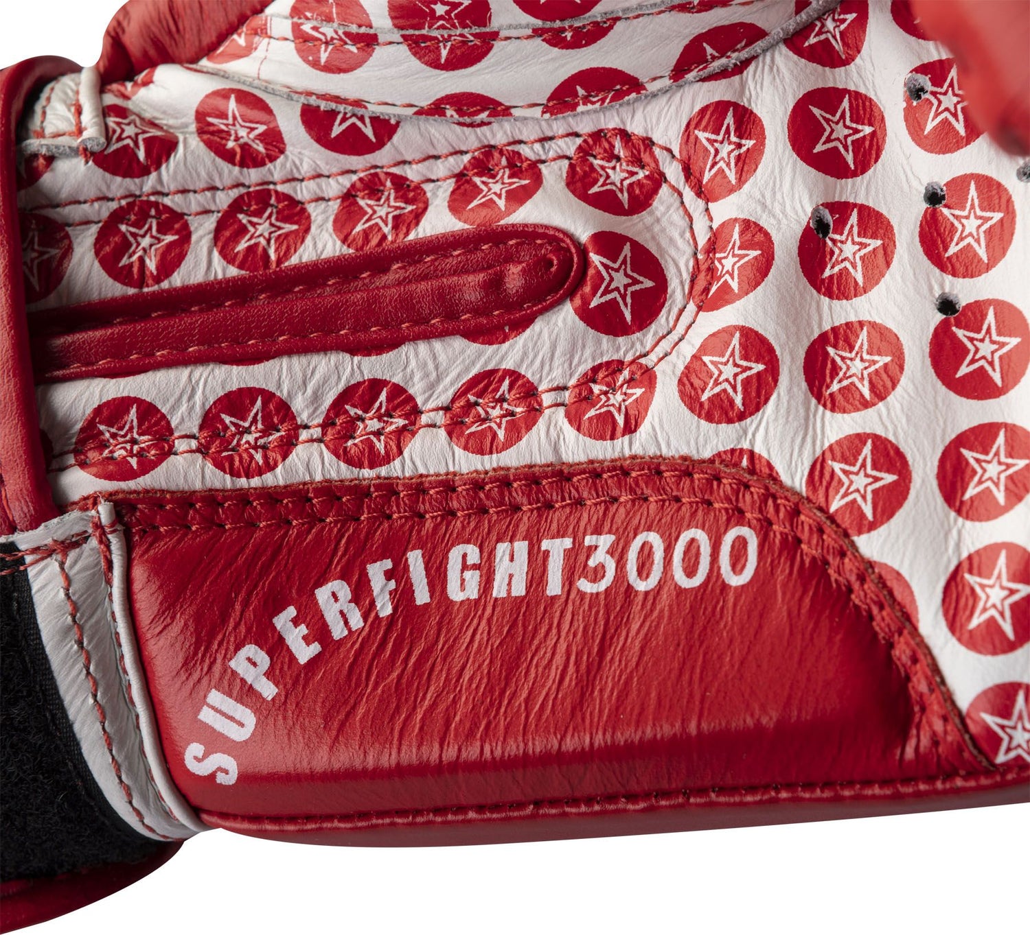 Boxerské rukavice Top Ten Superfight 3000 - červená/bílá, 20411-4