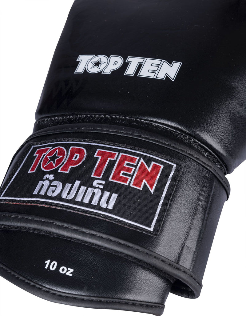 Top Ten IFMA Boxerské rukavice Ajarn PU - černá
