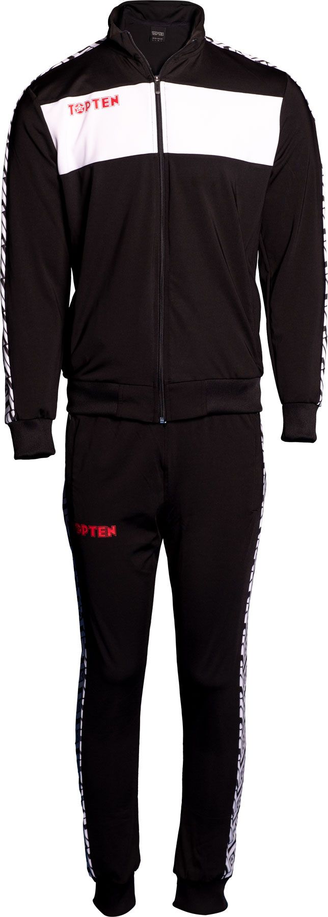 Pánská tepláková souprava Top Ten Prism - černá, 7880-91